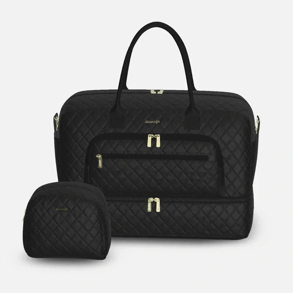 🦋Large Women Travel Duffle Bag - Carry on Overnight Bag Weekend Travel bag - Picture 6 of 14